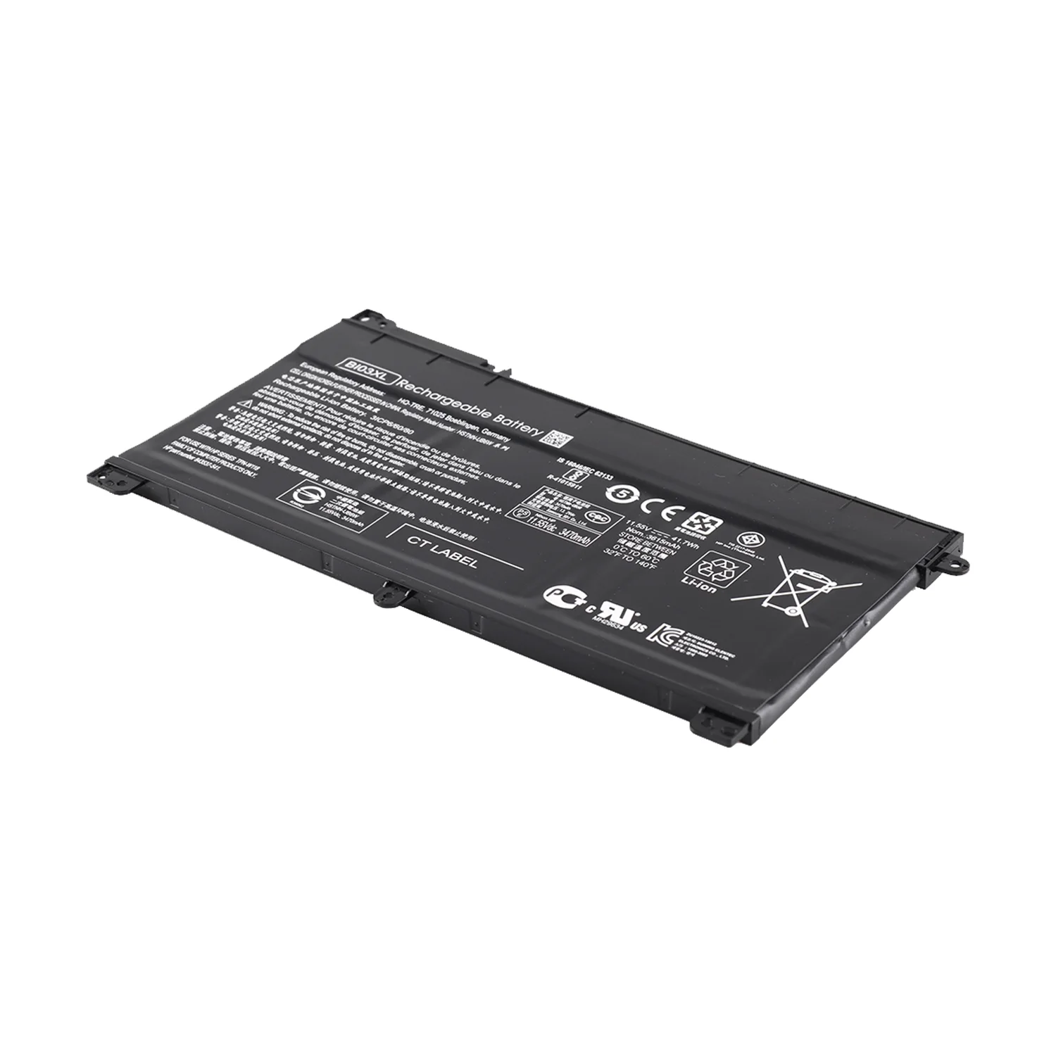 11.55V 43.3Wh 3560mAh PG03XL Laptop Battery for HP Pavilion Gaming 15-DK, 15-EC, Omen 5X FPC52 product image 2
