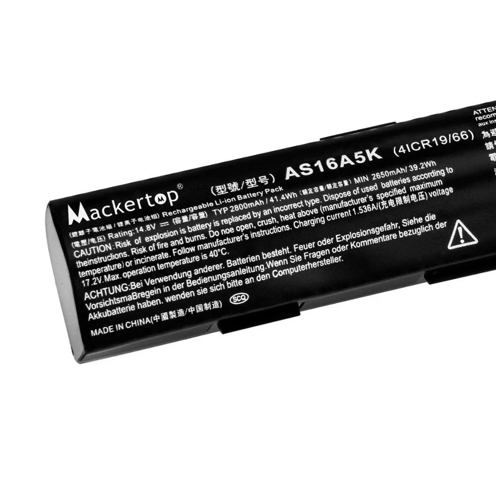 AS16A5K Replacement Laptop Battery for Acer E5 475G 523G 553G 573G 774G product image 4