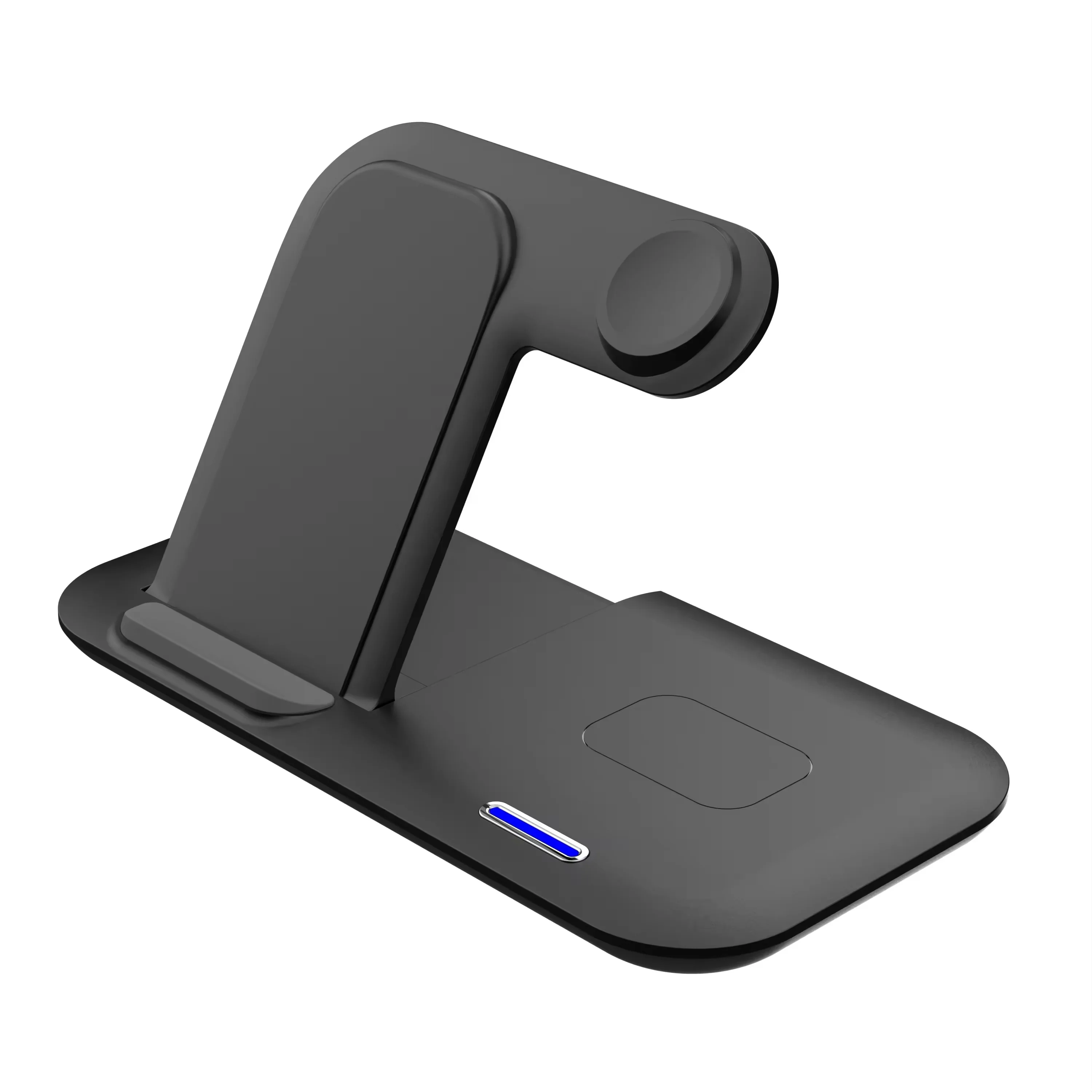 10 W Foldable 3-in-1 Wireless Charging Station for Phone, Watch, Earbuds product image 5