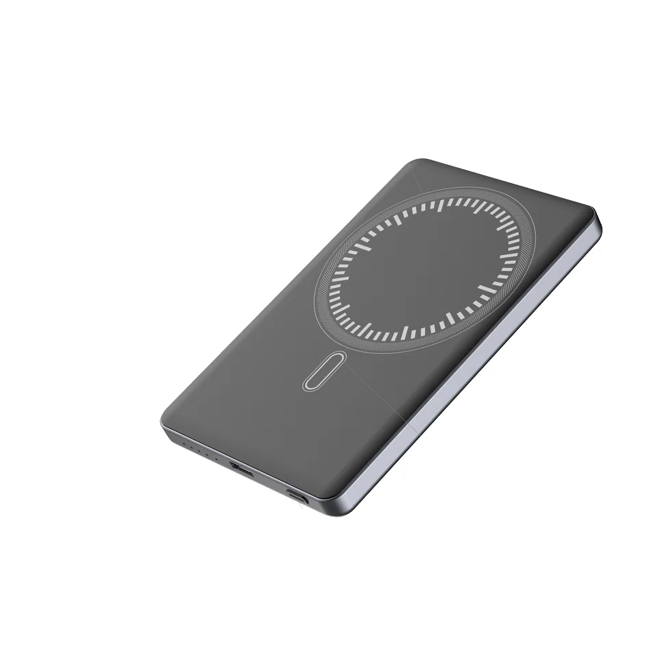 5000mAh Magnetic Wireless Power Bank for Corporate Gifts and OEM Orders