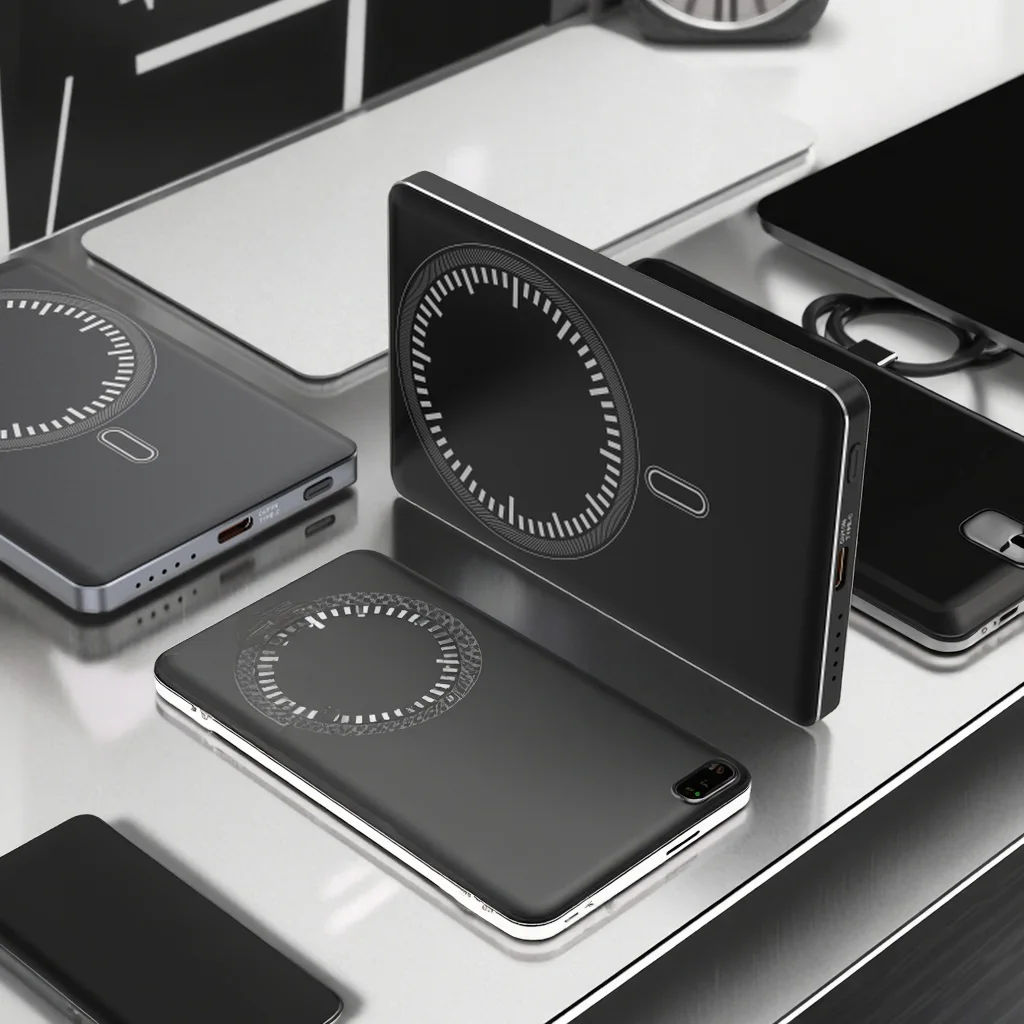 5000mAh Magnetic Wireless Power Bank for Corporate Gifts and OEM Orders product image 2
