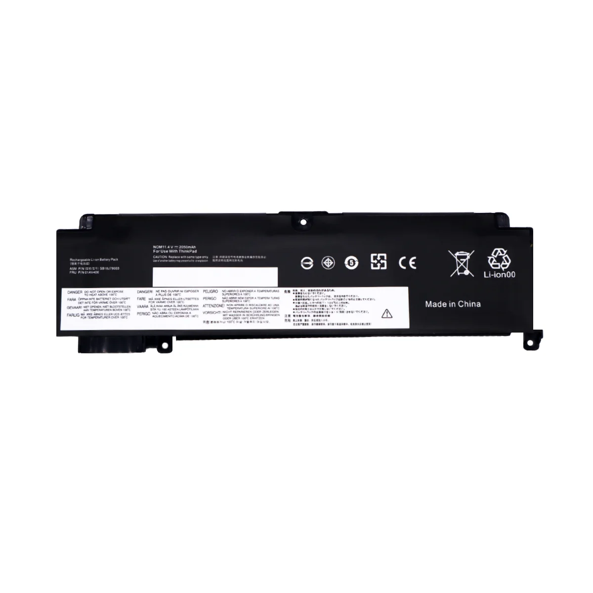 11.4V 01AV406 Laptop Battery 2050mAh Li-ion Polymer for Lenovo ThinkPad T460S T470S Series product image 6