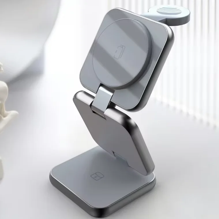 Mackertop S21 3-in-1 Foldable Wireless Charging Station – 10W/15W for Phone, Watch, Earbuds product image 4