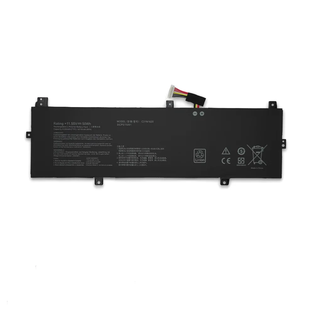 11.55V 50Wh C31N1620 Li-Ion Laptop Battery Replacement for Asus ZenBook UX430UA, UX430UN, UX430UQ, U4100U