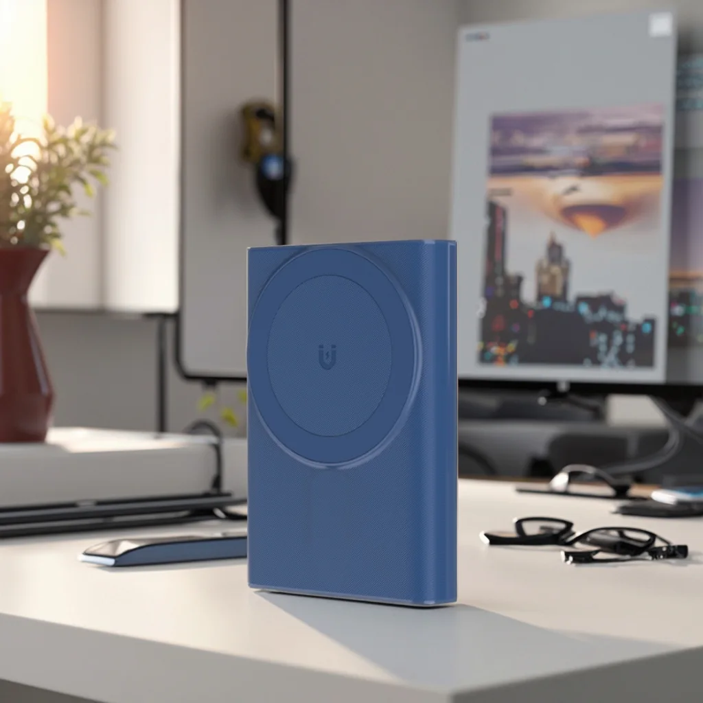 Mini 2 in 1 10000mAh Magnetic Wireless Power Bank with Mobile Holder 15W Fast Charging product image 3