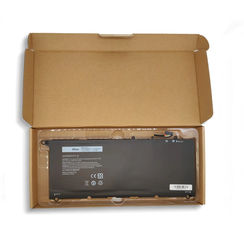 PW23Y 7.6V 60Wh Laptop Battery for Dell XPS 13 9360 Series product image 5
