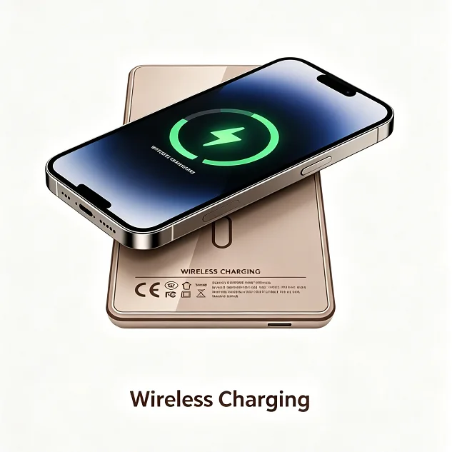 5000mAh Qi2 15W Magnetic Wireless Power Bank with Digital Display – Aluminum Alloy, PD 20W, for Mobile, Earphone, Watch product image 2
