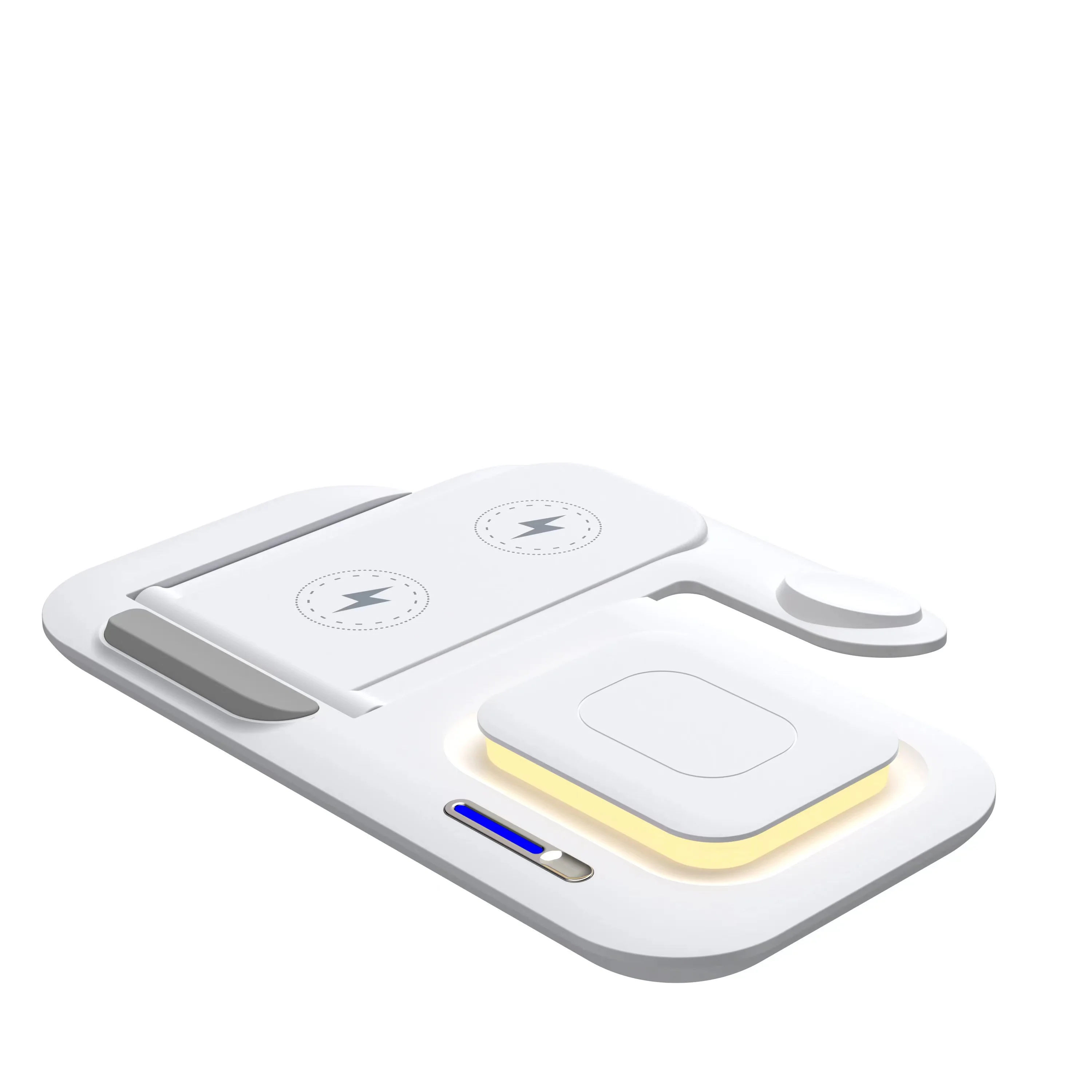 10W PD 3-in-1 Foldable Magnetic Wireless Charging Station for Phone, Watch, Earbuds product image 4