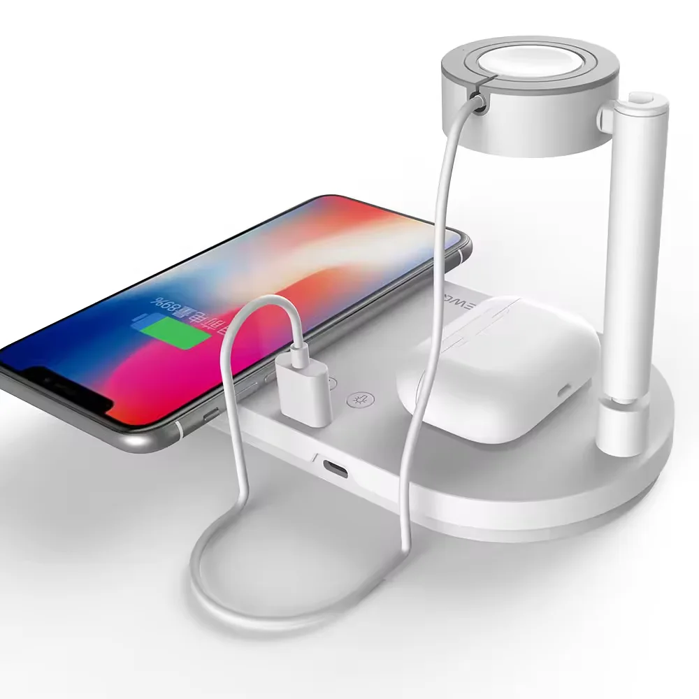 Mackertop F5 3-in-1 Magnetic Wireless Charging Station – 15W Fast Charger for Phone, Earphone, and Smart Watch product image 5