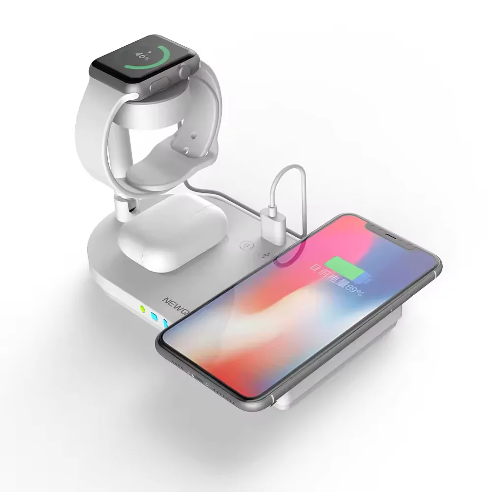Mackertop F5 3-in-1 Magnetic Wireless Charging Station – 15W Fast Charger for Phone, Earphone, and Smart Watch product image 6