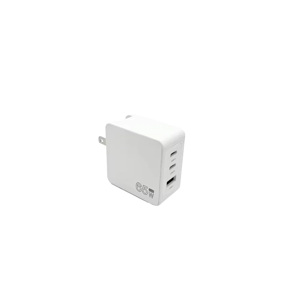 65W GaN 2C1A Wall Charger for Mobile Phones and Smart Watches product image 6