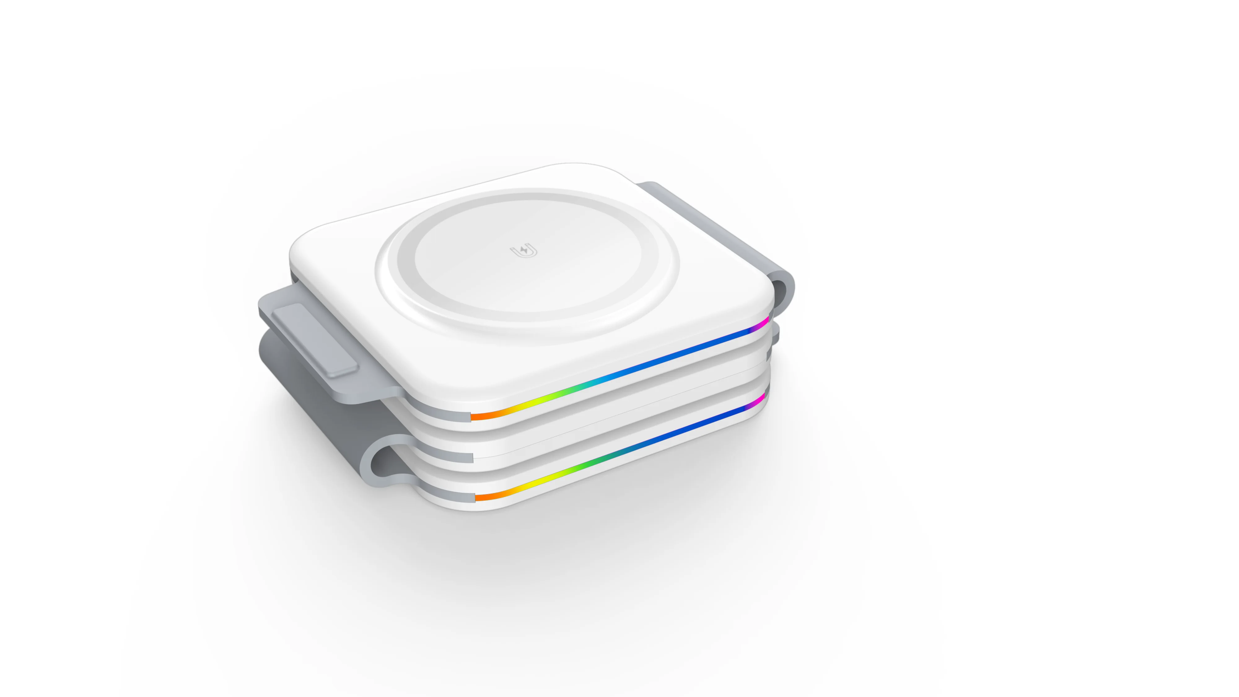 Mackertop F21 3-in-1 Foldable Wireless Charger – 15W Fast Charging for iPhone, Watch, and Earphones product image 5