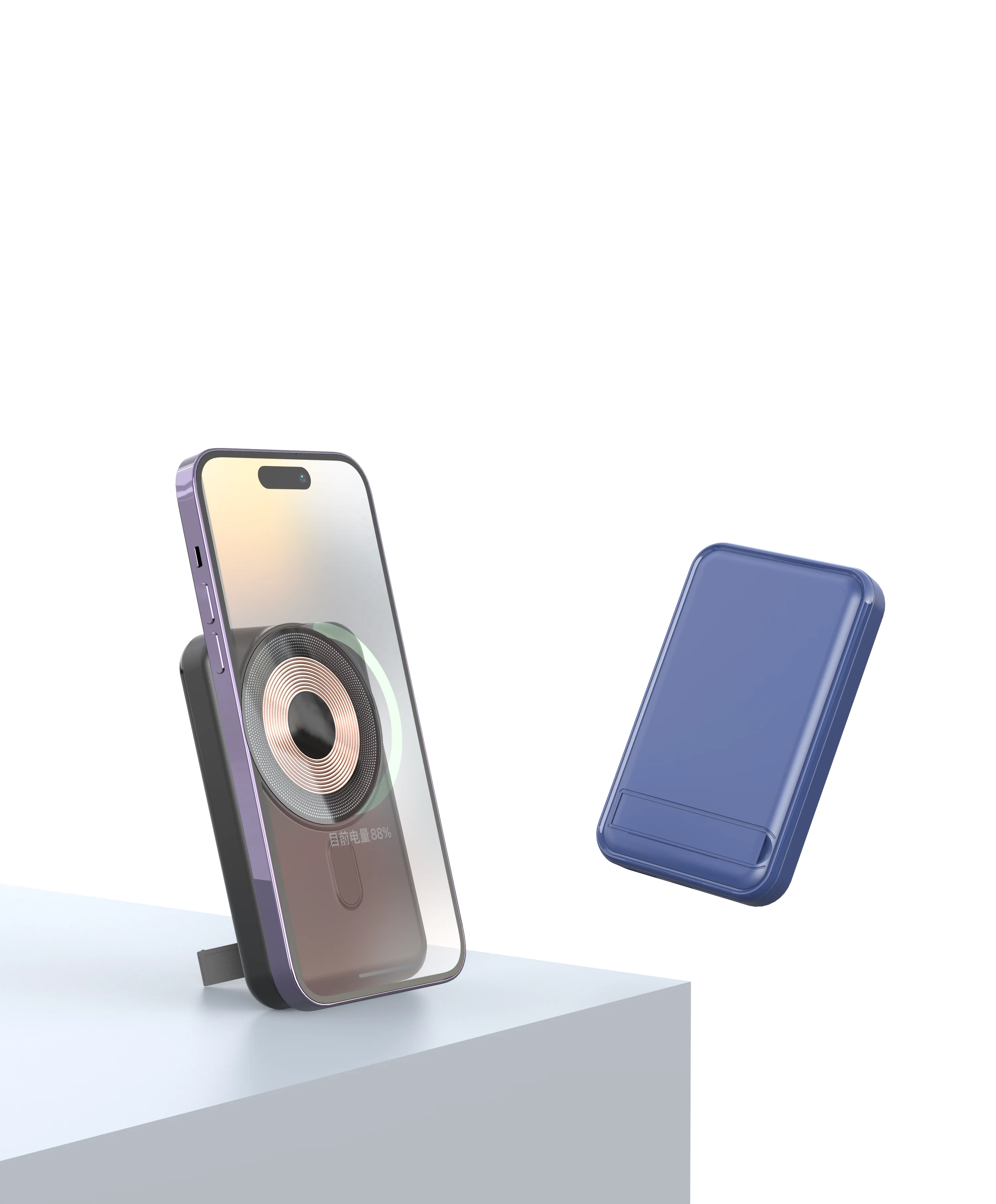 10000mAh Magnetic Wireless Power Bank with 20W PD Output for iPhone product image 2