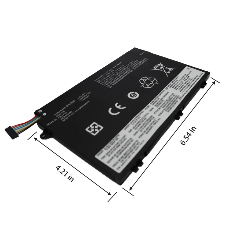 11.1V 45Wh L17L3P51 Laptop Battery for Lenovo ThinkPad E480 E495 E580 E485 Series product image 2