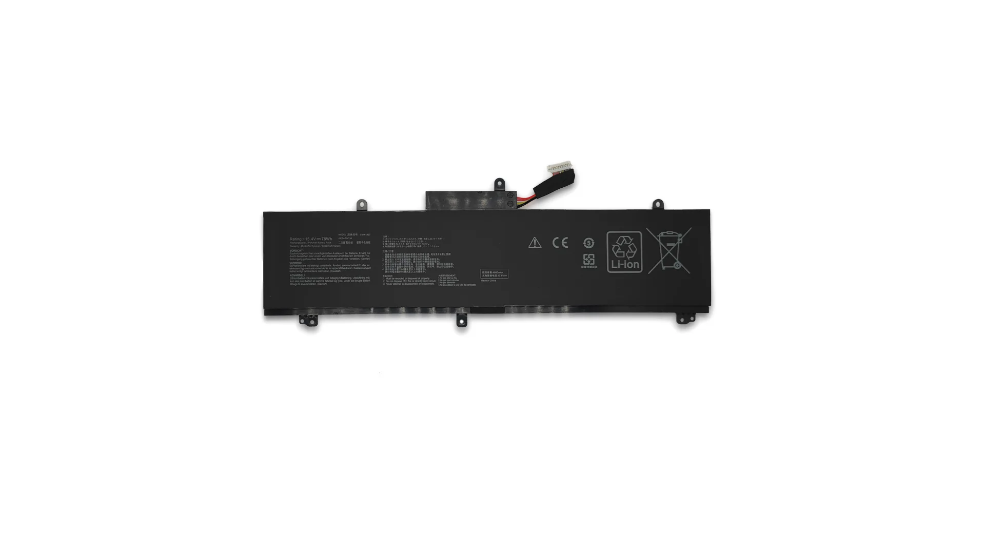 ASUS ROG Zephyrus Laptop Battery C41N1837 15.4V Lithium Polymer product image 2