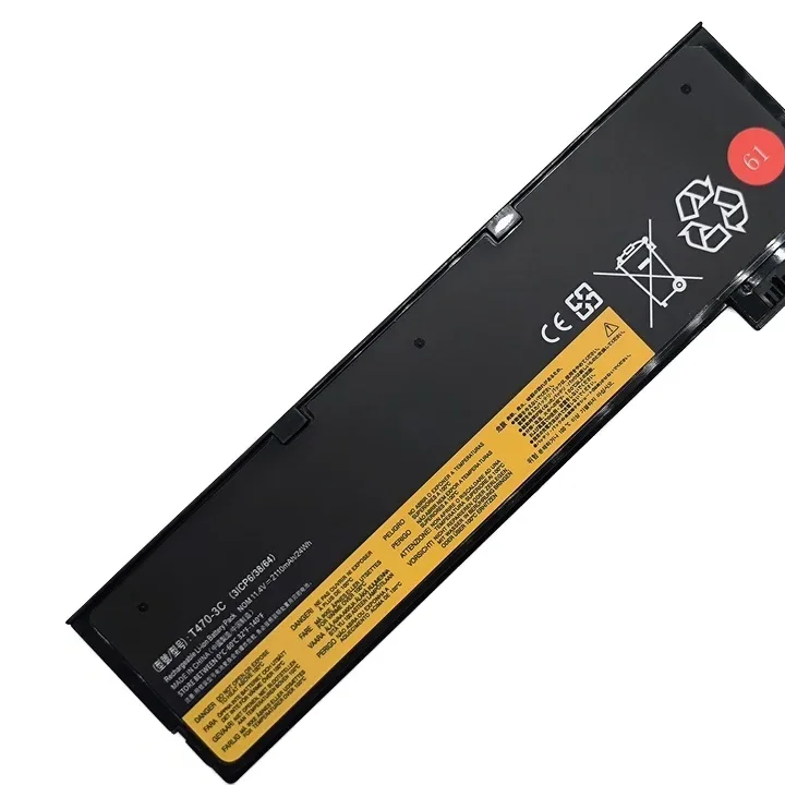 11.4V 2000mAh Li-ion Laptop Battery 01AV490 / 01AV452 / 01AV424 for Lenovo ThinkPad T470 T480 T570 T580