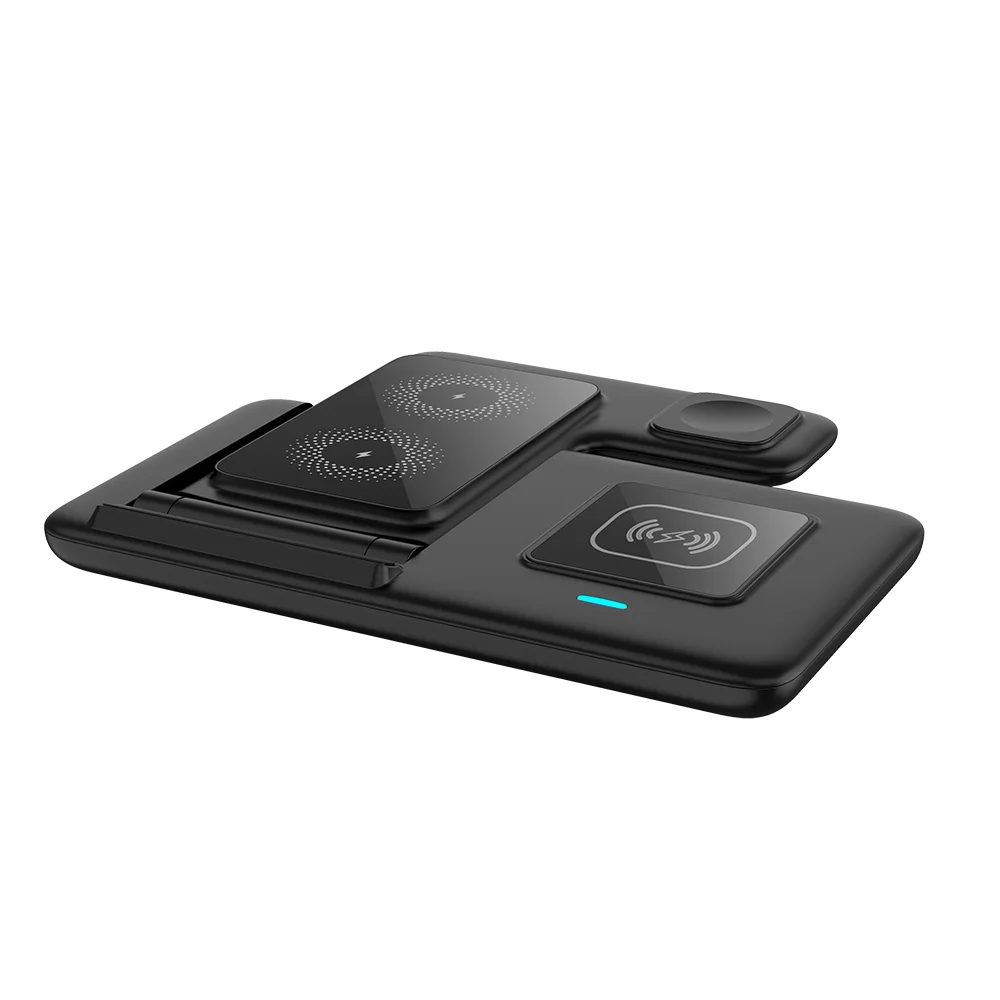Mackertop SBT-Z11 3-in-1 Foldable Portable Wireless Charger – 15W Magnetic Charging for Phone, Earphones, Smart Watch product image 2
